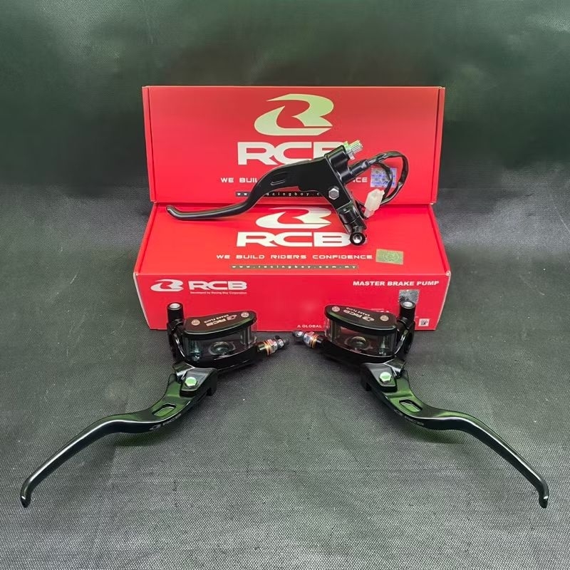 Master Rem Kanan Kiri Master Kopling Rem Belakang Matic Tromol RCB Racing Oval E2 Oval 14mm E3 Kotak