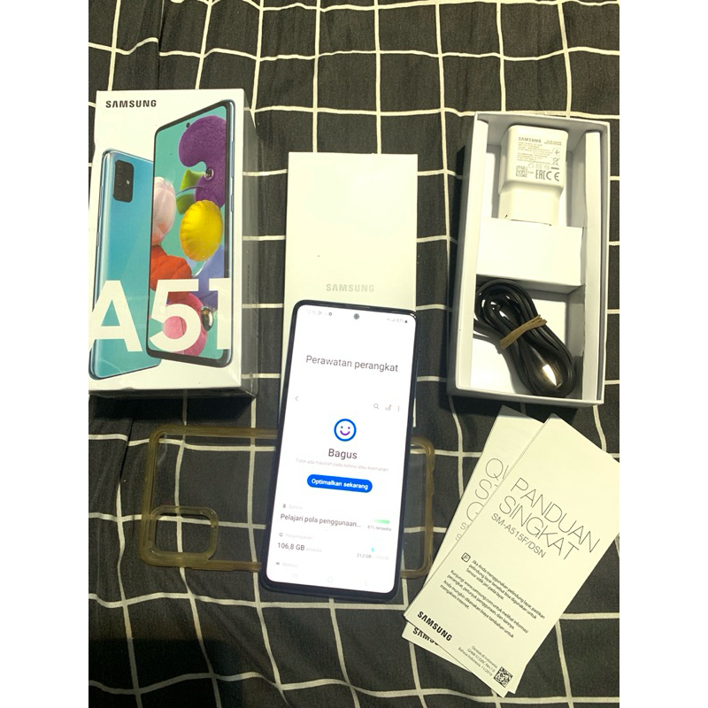 Samsung Galaxy A51 8/128 Lengkap original resmi SEIN bekas second murah
