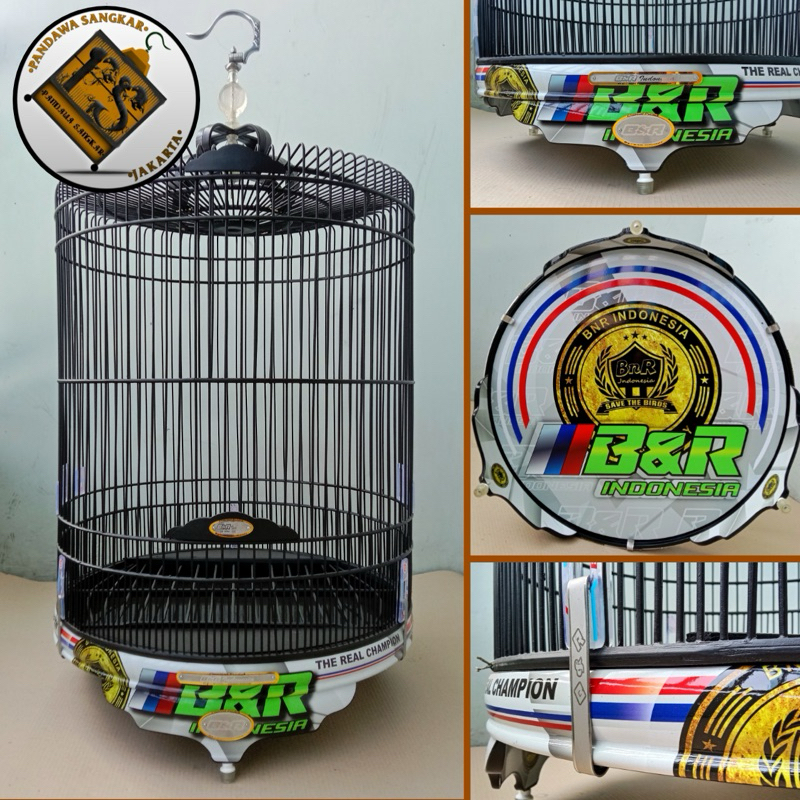 SANGKAR/KANDANG MURAI BNR PVC DECAL NEW