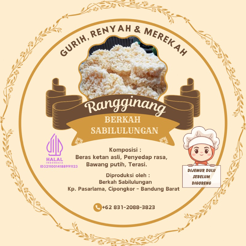 

Rangginang Asli Emak Een