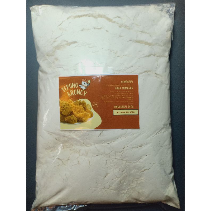 

Tepung kruncy/tepung kentaki/tepung serbaguna/tepung crispy