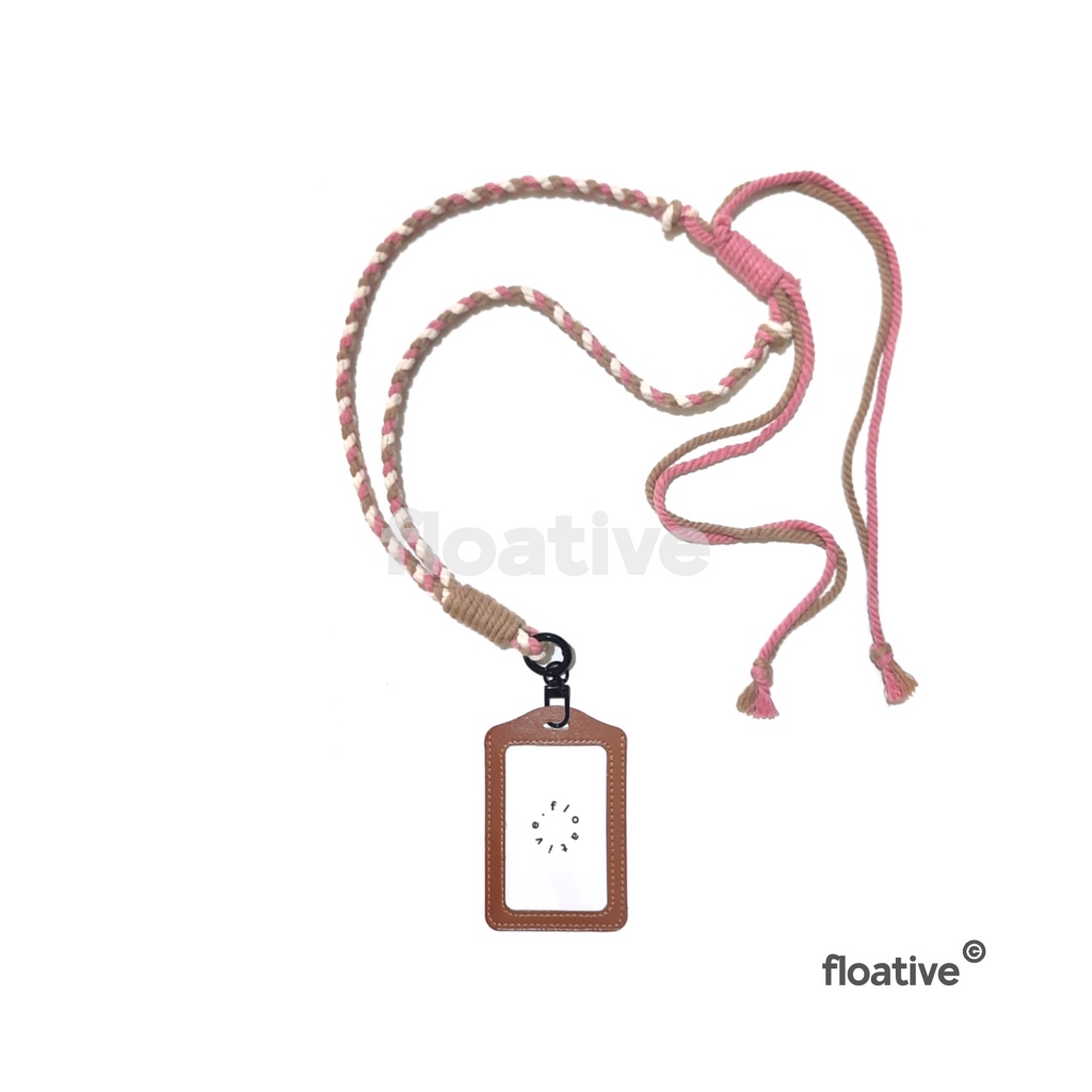 

Lanyard Id Card Tali Panjang Adjustable Gantungan Card Holder Nametag