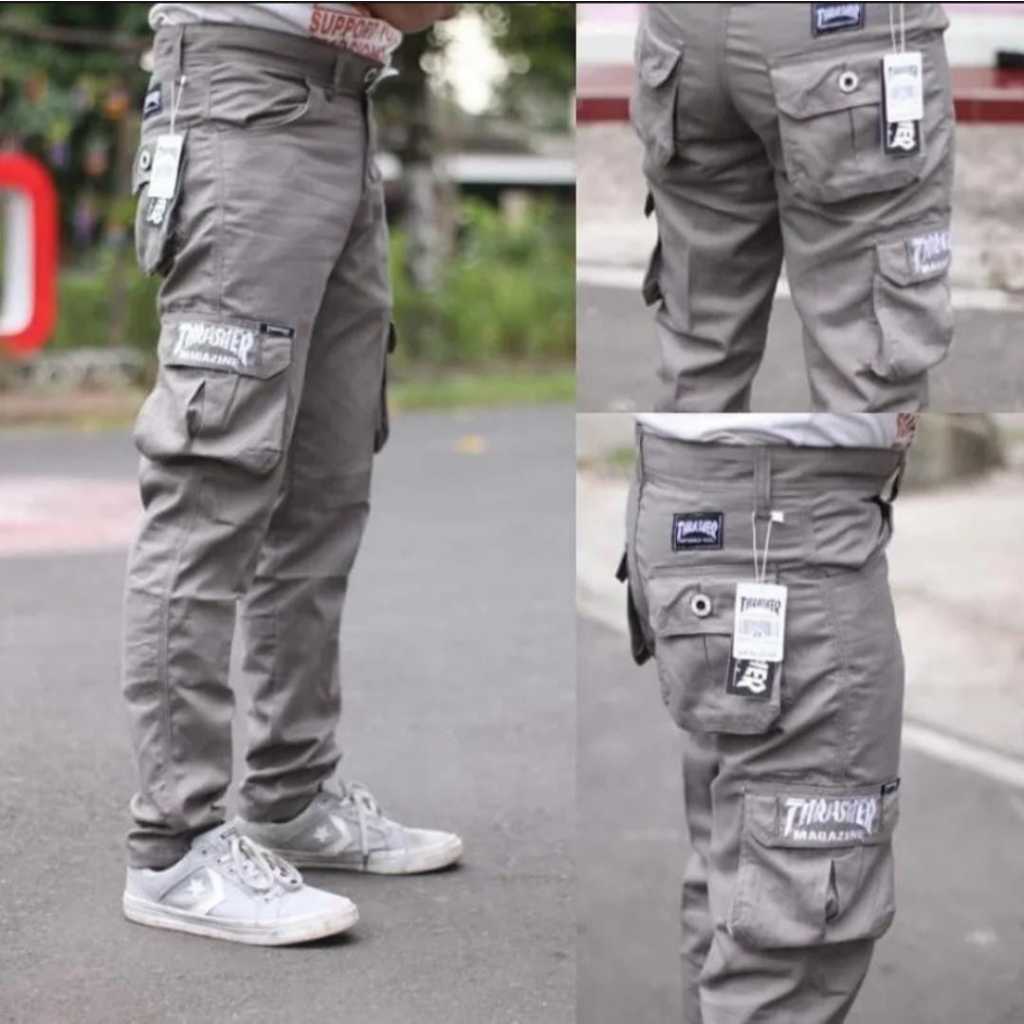 CELANA CARGO PANJANG PRIA ORIGINAL DEWASA / CELANA PANJANG CARGO KIMPOL BAHAN TEBAL
