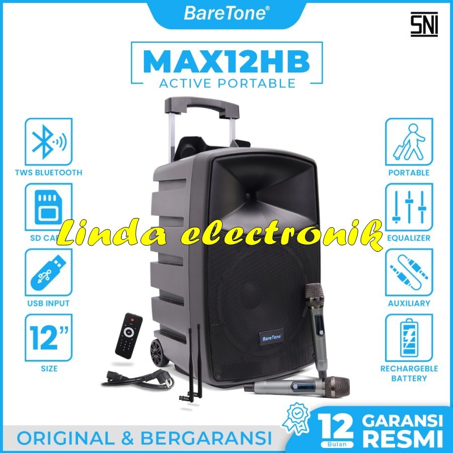speaker meeting wireless baretone max12 hb max12hb max 12hb 12 inch