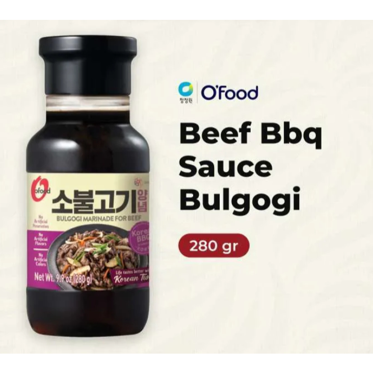 

DAESANG BBQ SAUCE BEEF 280 g / BEEF BULGOGI MARINADE / SAUS MARINASI