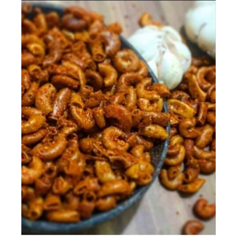 

MAKARONI PEDAS/makaroni pedas daun jeruk. 200 gr