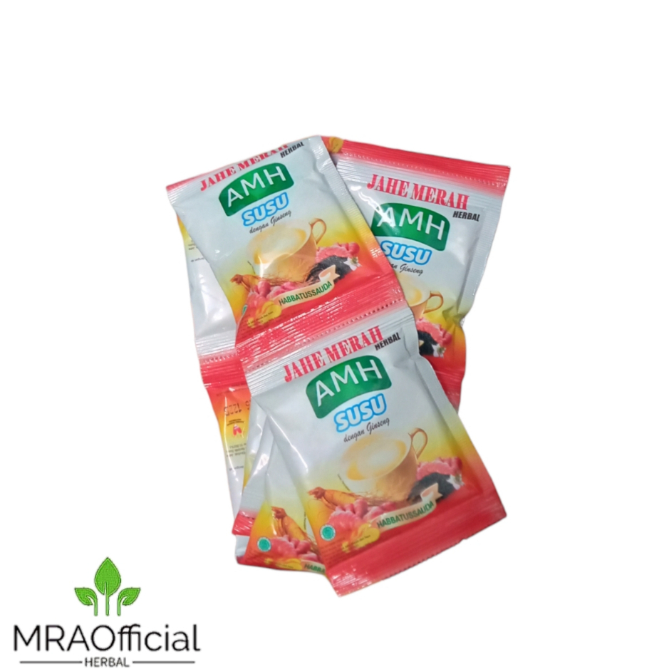 

Jahe Merah AMH Susu Per RENCENG | Jahe Merah Dengan Susu & Gingseng | Minuman Jahe Merah AMH Susu