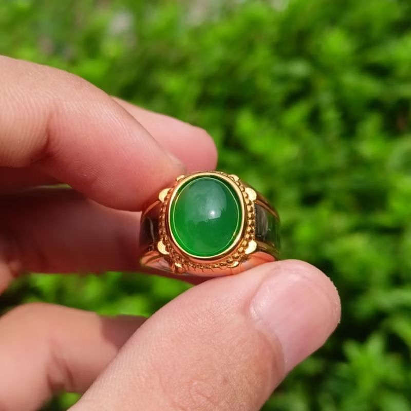 Cincin Batu Hijau Garut