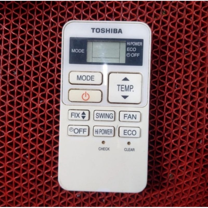 REMOT AC TOSHIBA Remote Control AC TOSHIBA Original