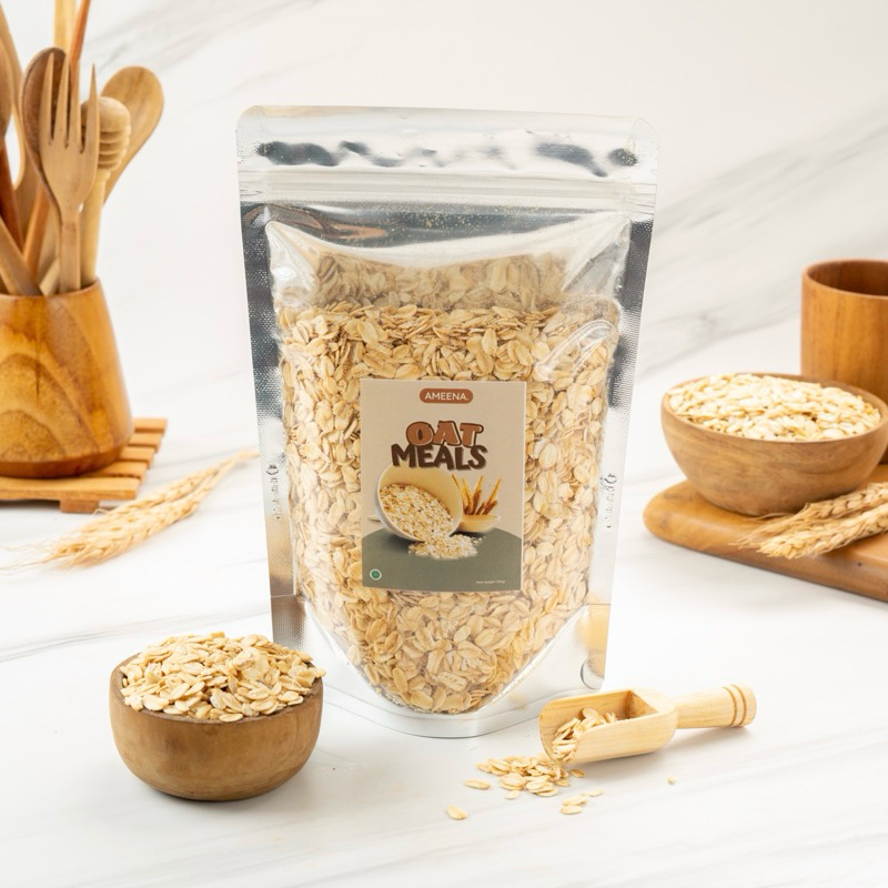 

Rolled Oat 250gr - Oatmeal Sereal Gandum Utuh Original