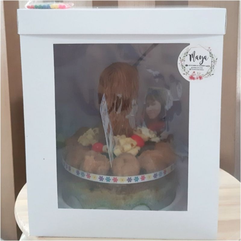 20x20x30/20x20x25 dus kue tinggi/dus kue tart/dus kue ulang tahun/tower cake