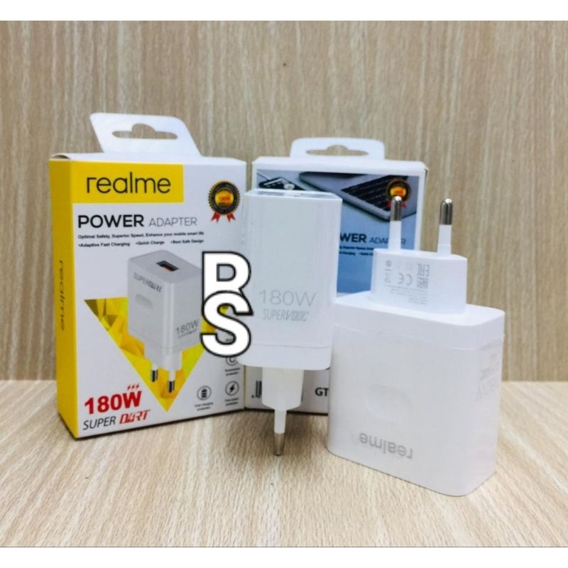 Batok charger realme 180watt casan realme kepala charger realme charger realme super fast charging
