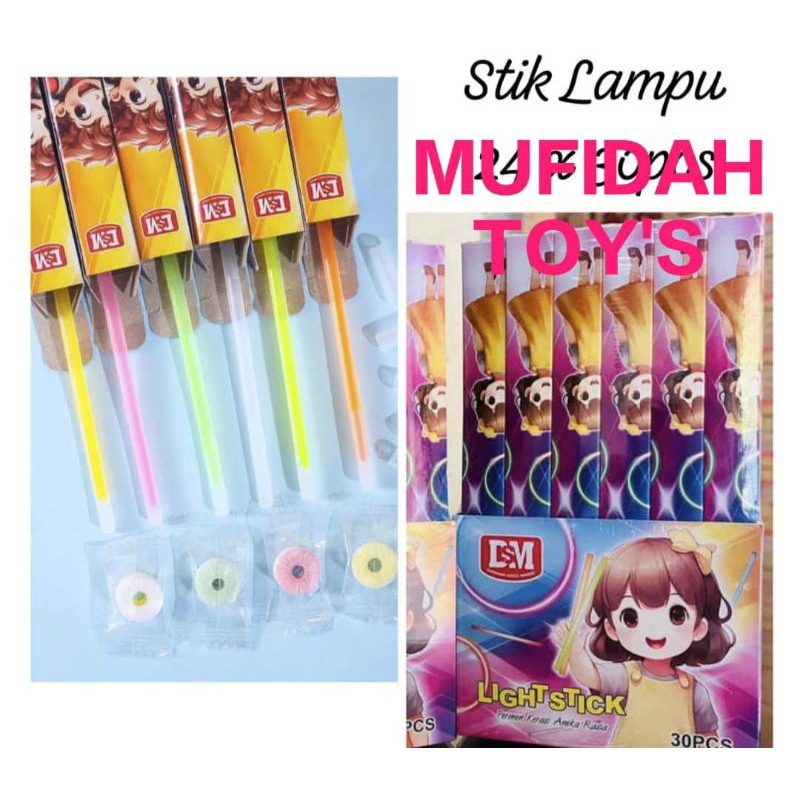

PERMEN LIGHT STICK NYALA 30 PCS
