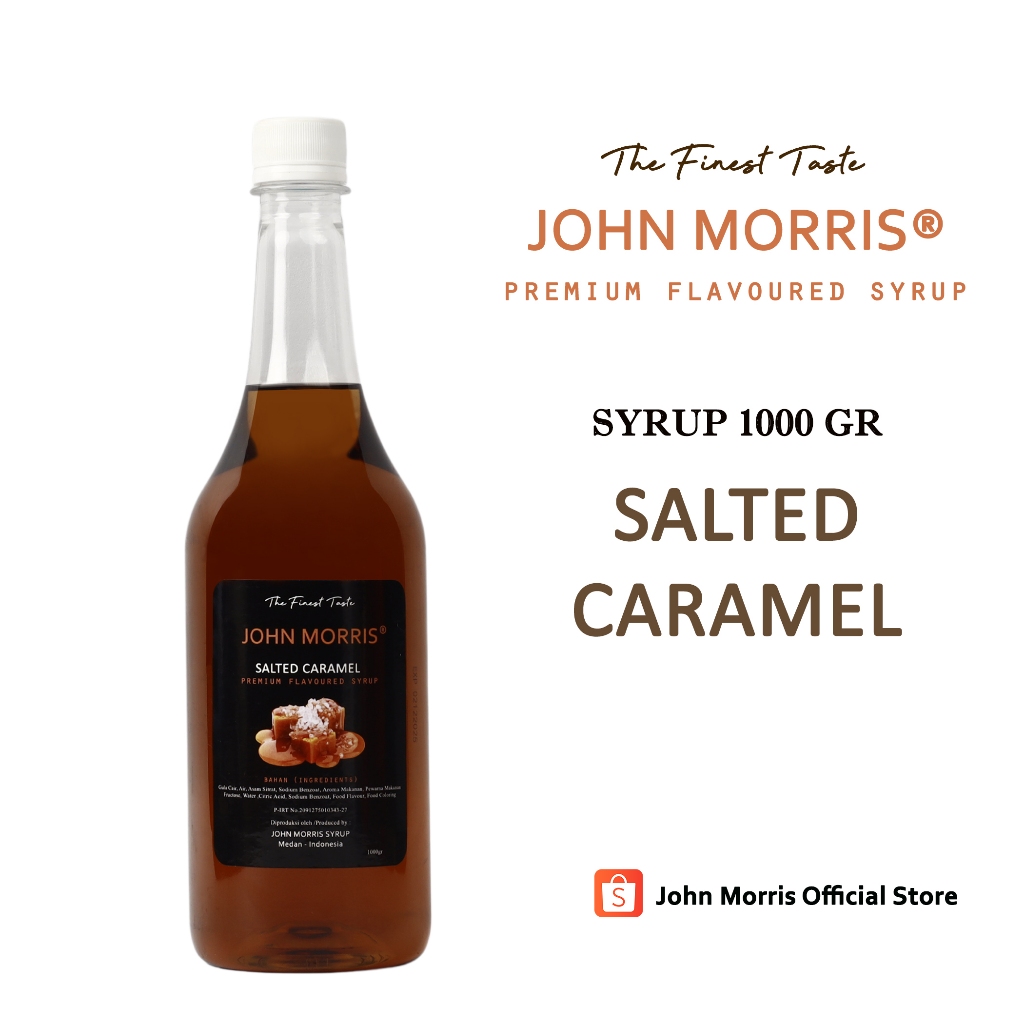 

JOHN MORRIS Salted Caramel Syrup 1000 gr