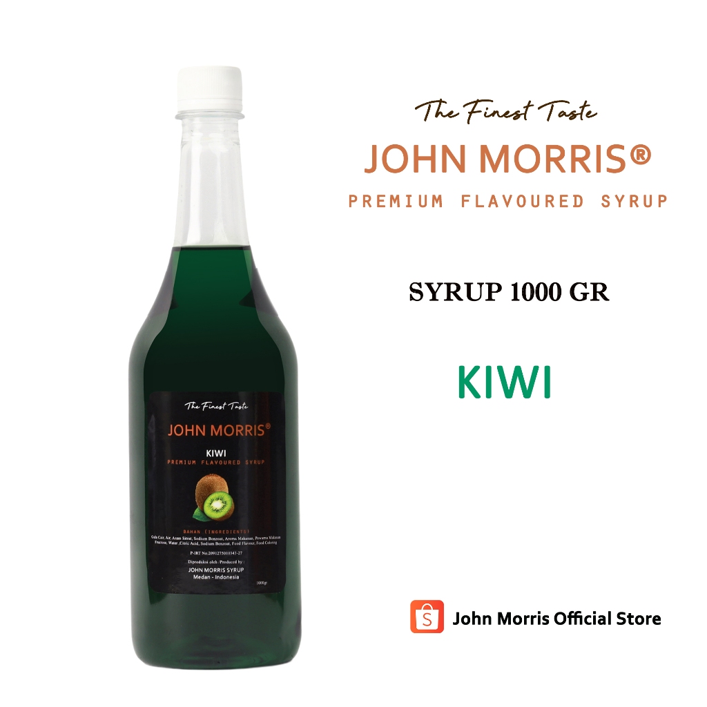 

JOHN MORRIS Kiwi Syrup 1000 gr