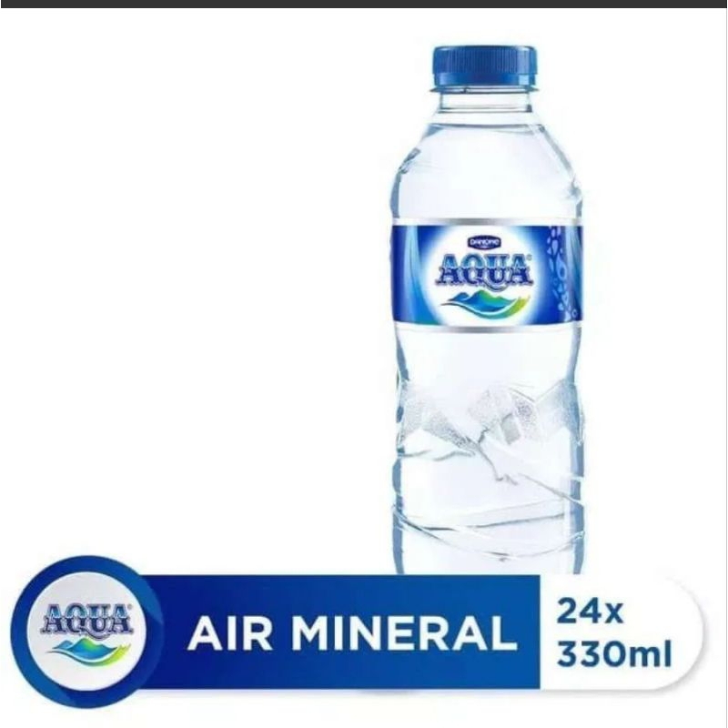 

Air Mineral Aqua 330 ML x 24 Botol / Dus