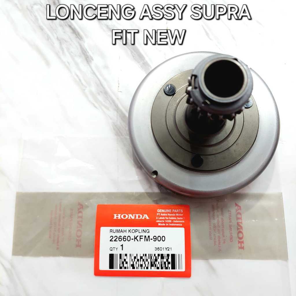 LONCENG ASSY RUMAH KOPLING SUPRA FIT NEW ORIGINAL 22660-KFM-900