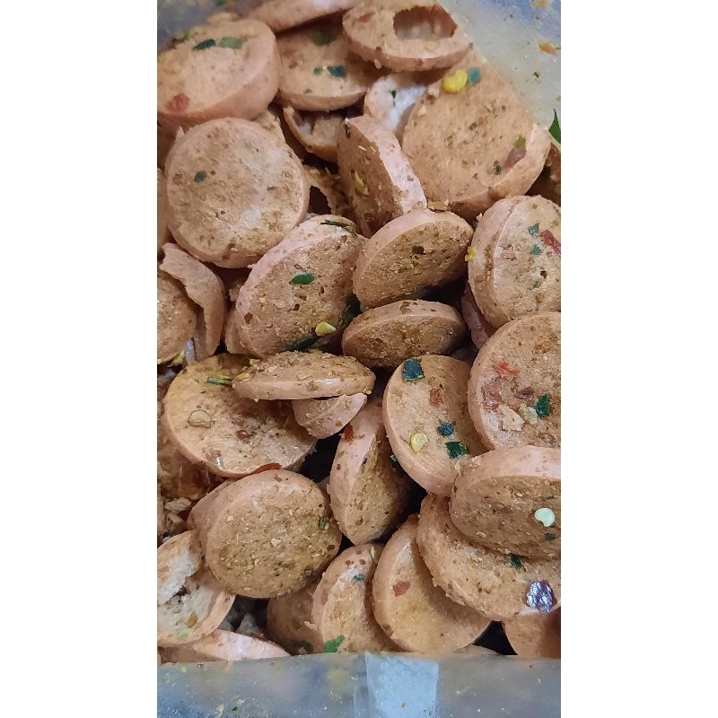 

SOSRENG (Sosis Goreng) Pedas Daun Jeruk Premium