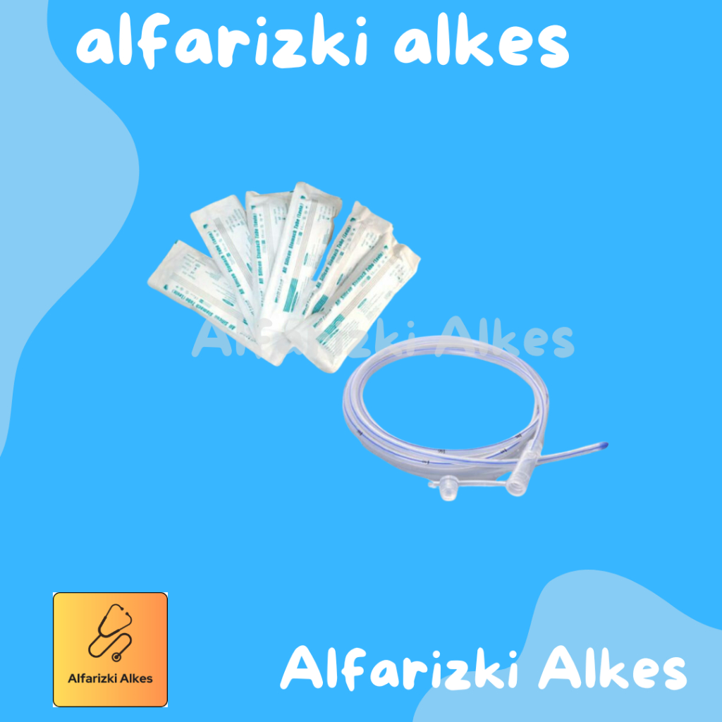 NGT Silicone Stomach Tube Well Lead/Selang Makan Silikon Well Lead
