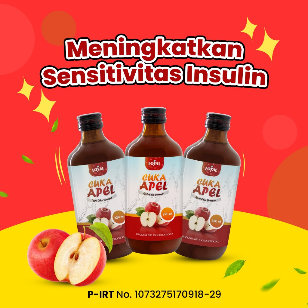 

CUKA APEL ORIGINAL ISI 320ML - APPLE CIDER VINEGAR ORGANIC