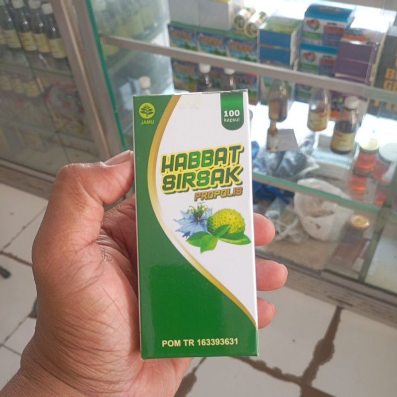 KAPSUL HABBATUSSAUDA HABBAT SIRSAK 100 KAPSUL