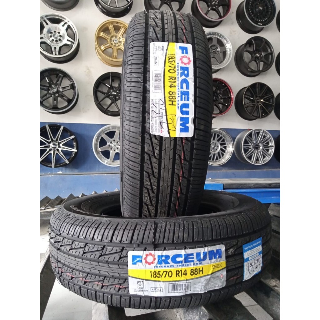 Ban Mobil Tubles Ring 14 185 70 R14 Forceum Trideka 185/70 R14 Ban Murah Dan Awet