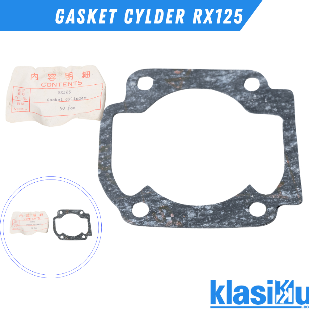 Paking Blok Gasket Cylinder Rx125 Twin Rx 125 Twin Contents
