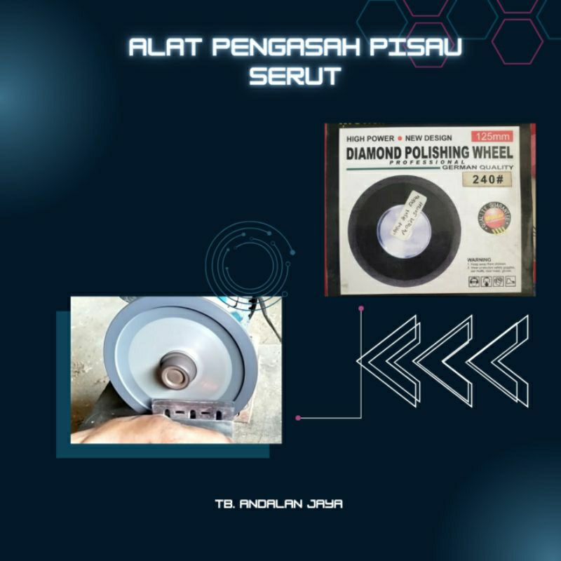 pengasah pisau serut