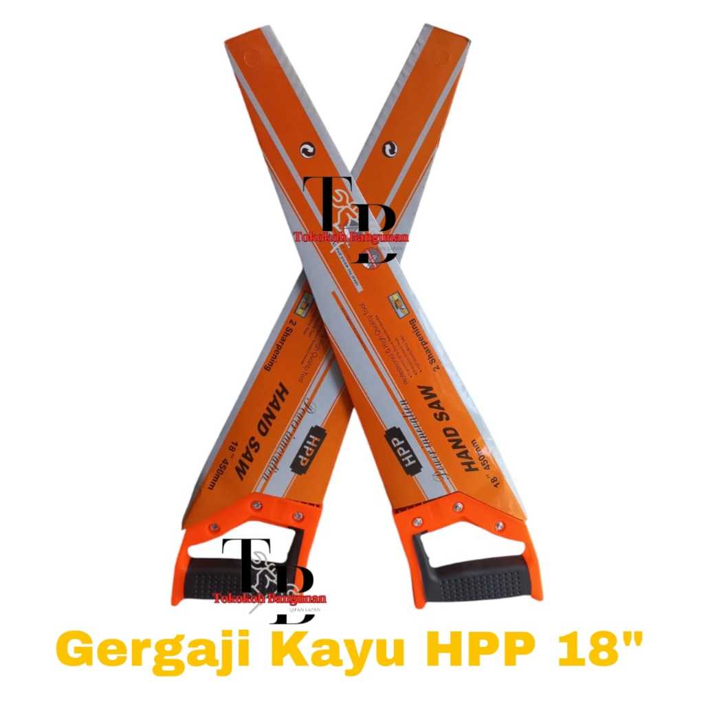 Gergaji Kayu Tangan 18 INCH HPP / Gergaji Kayu Tangan / Gergaji Tangan / Gergaji Tukang HPP