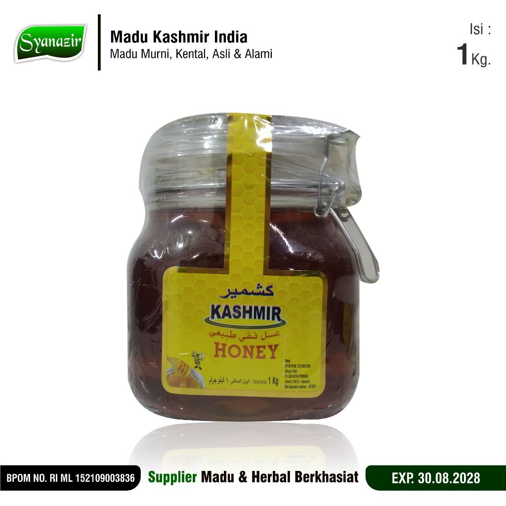 

Madu Kashmir 1 kg Madu Murni, Kental, Asli & Alami