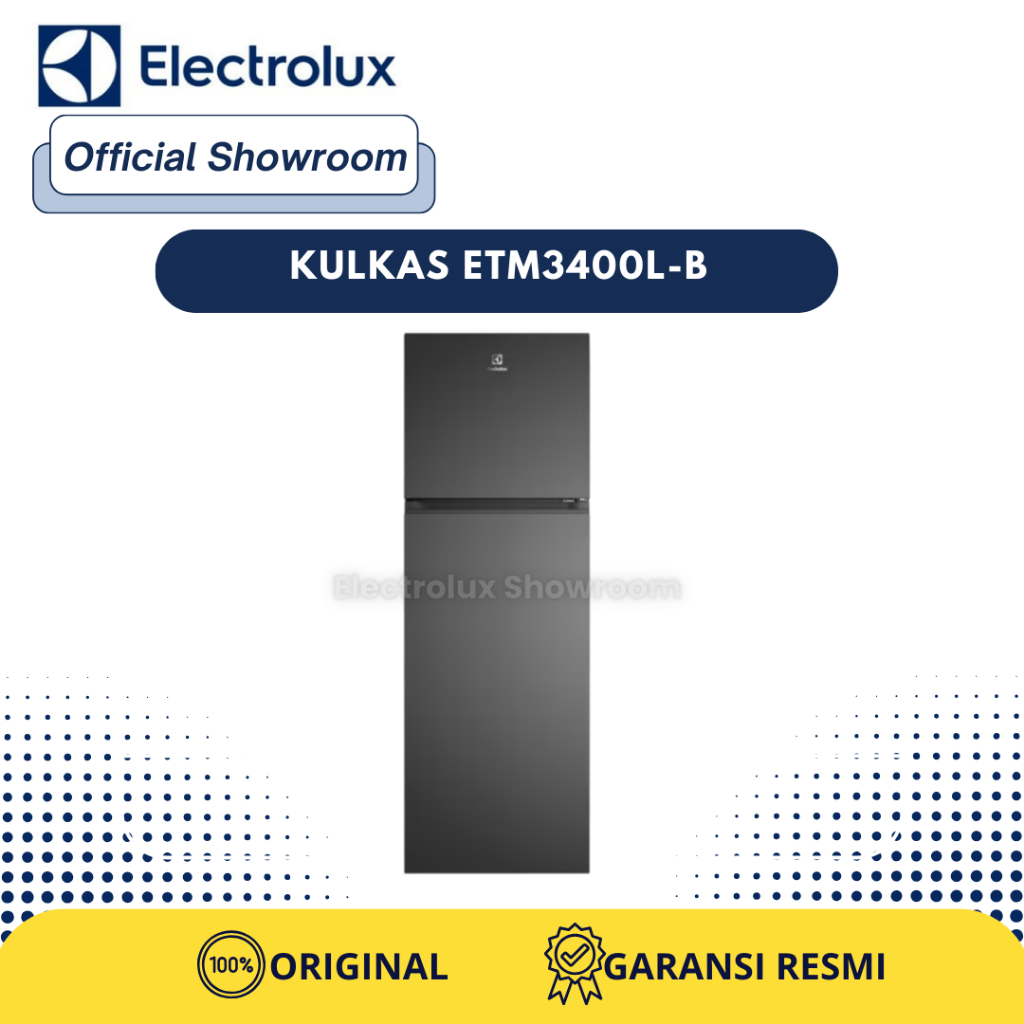 Kulkas ELECTROLUX ETM3400LB Electrolux Refrigerator ETM 3400 LB Electrolux Kulkas ETM3400LB