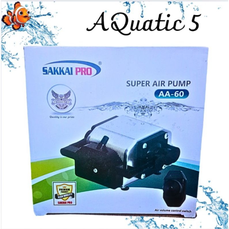 Mesin Airpump Blower  Aerator SAKKAI PRO AA 60