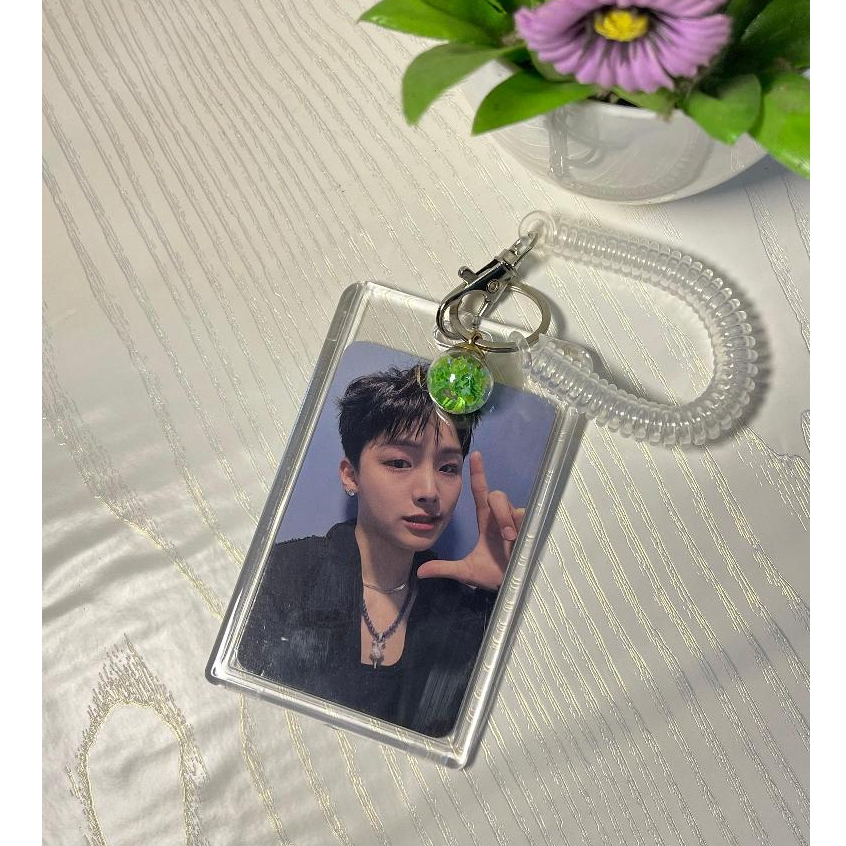 

Card Holder - PC Holder Akrilik Transparan 2 sisi Vertikal