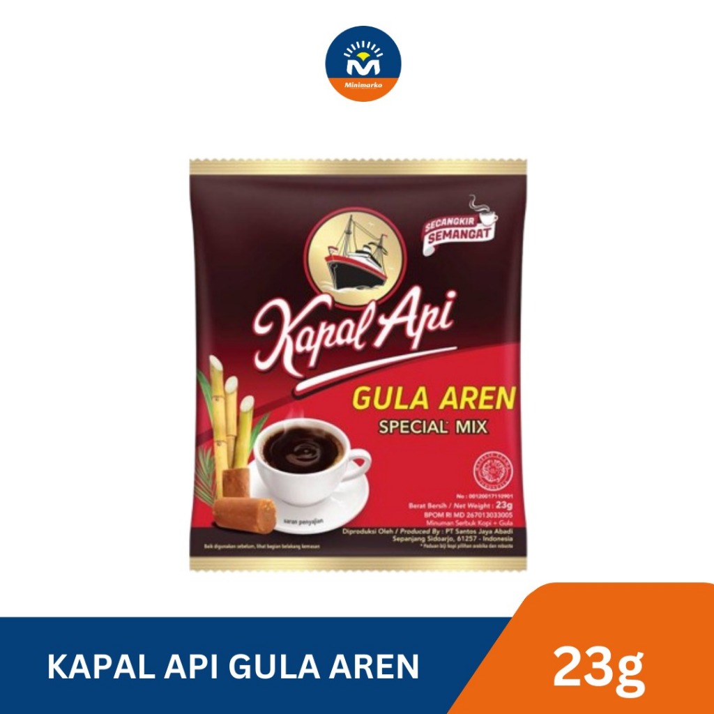 

Kapal Api Gula Aren Special Mix 23 gram (10 pcs)