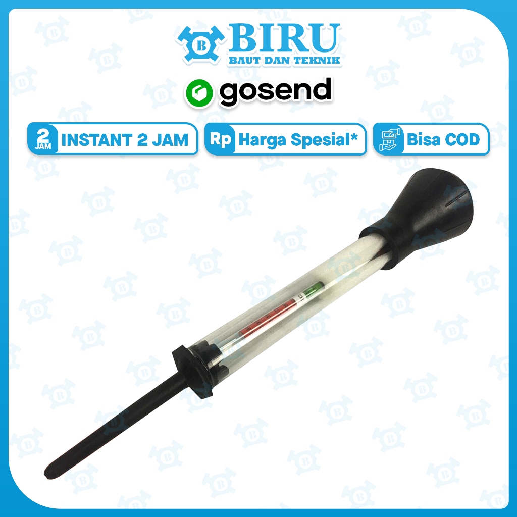 Battery Hydrometer / Tester Aki / Alat Tes Kadar Air Aki / Hydrometer JASON