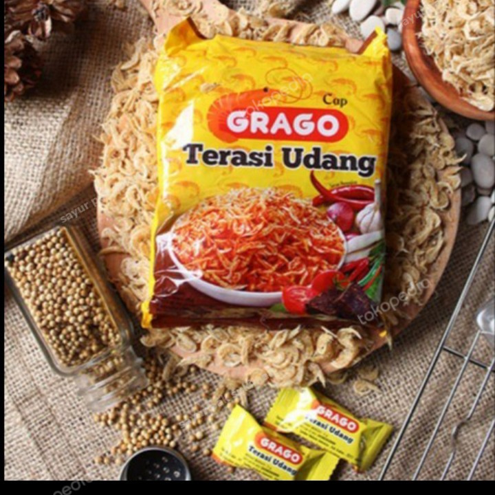 

1 Pak Terasi Udang Grago isi 20 Pcs x 20 Gram