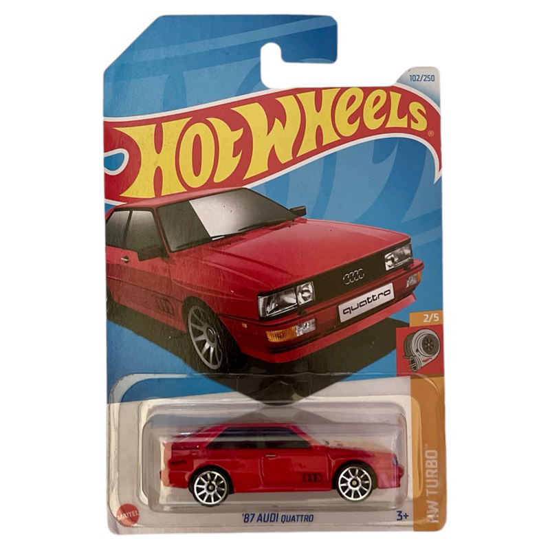 HOT WHEELS 87 AUDI QUATTRO