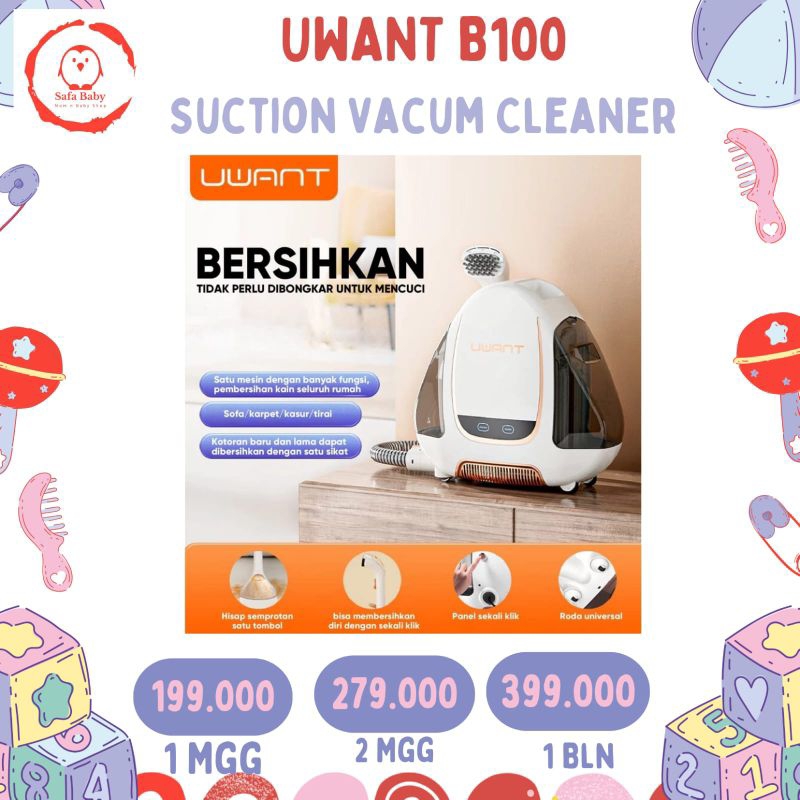 Termurah sewa Uwant B100 Suction Vacum Cleaner