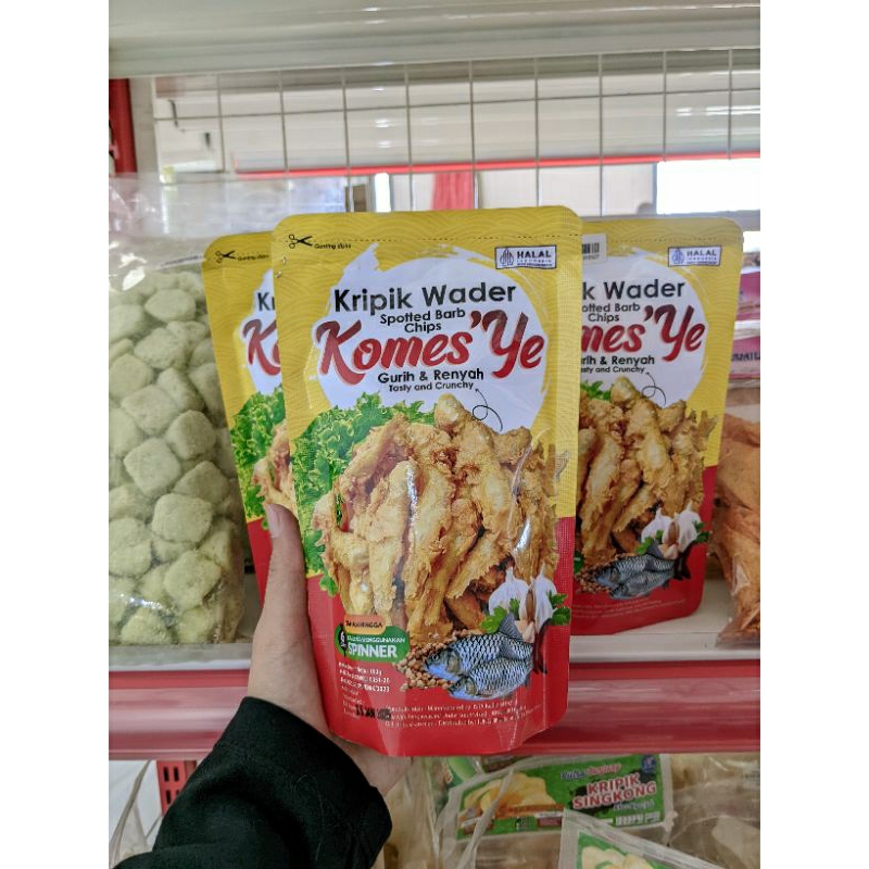 

Kripik Wader/Camilan enak/oleh-oleh kediri
