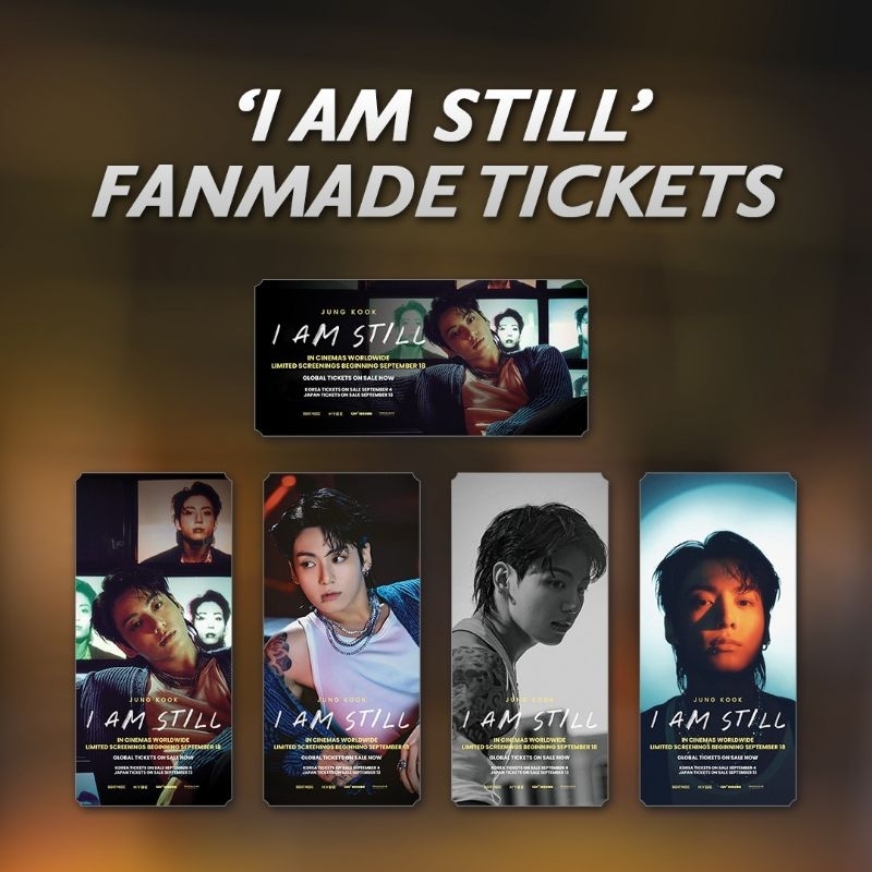 Fan-made Ticket / Fanmade tiket BTS kpop