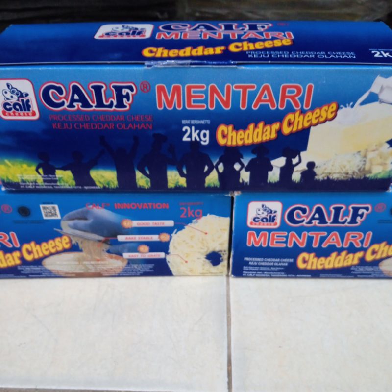 

Keju Calf Mentari Cheddar 2 kg