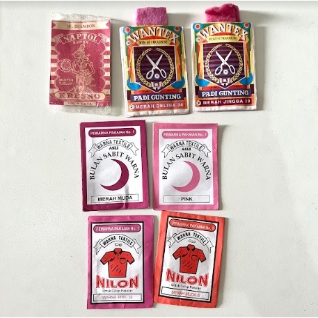 

Aneka Wantex Pink Merah Muda Krim All Merek Semua Brand Warna Pewarna Pakaian Bubuk Powder Coloring Clothing Cloth Shirt Jeans Jacket Socks Kain Material Murah Termurah Top Seller Selling Product Kombinasi Best Quality Cheap Price Pentacle Malang