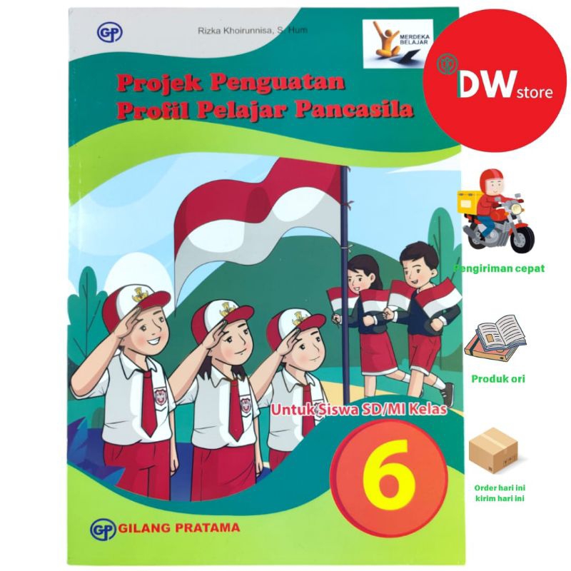 Buku P5 Kelas 6 SD Kurikulum Merdeka