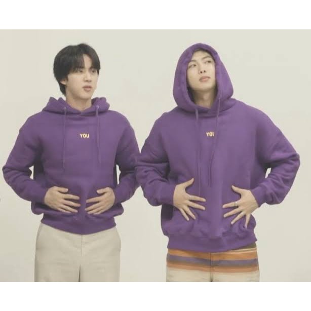 FWSHOP Hoodie BTS JIMIN Never Walk Alone Tanpa Kantong DTF Print