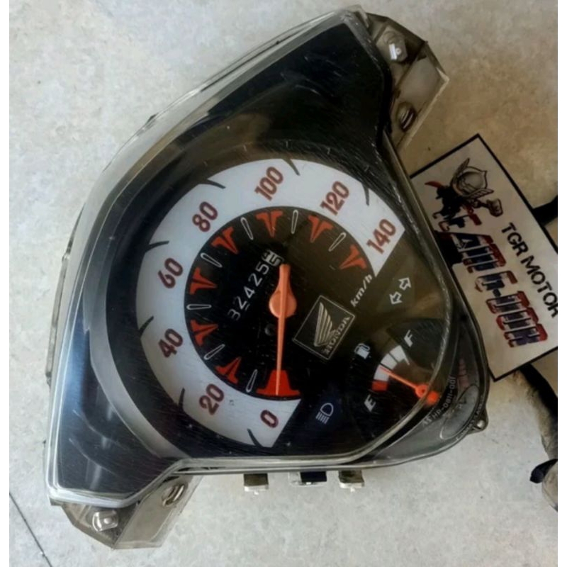 speedometer assy spidometer spedo kilometer original honda beat karbu kvy bekas