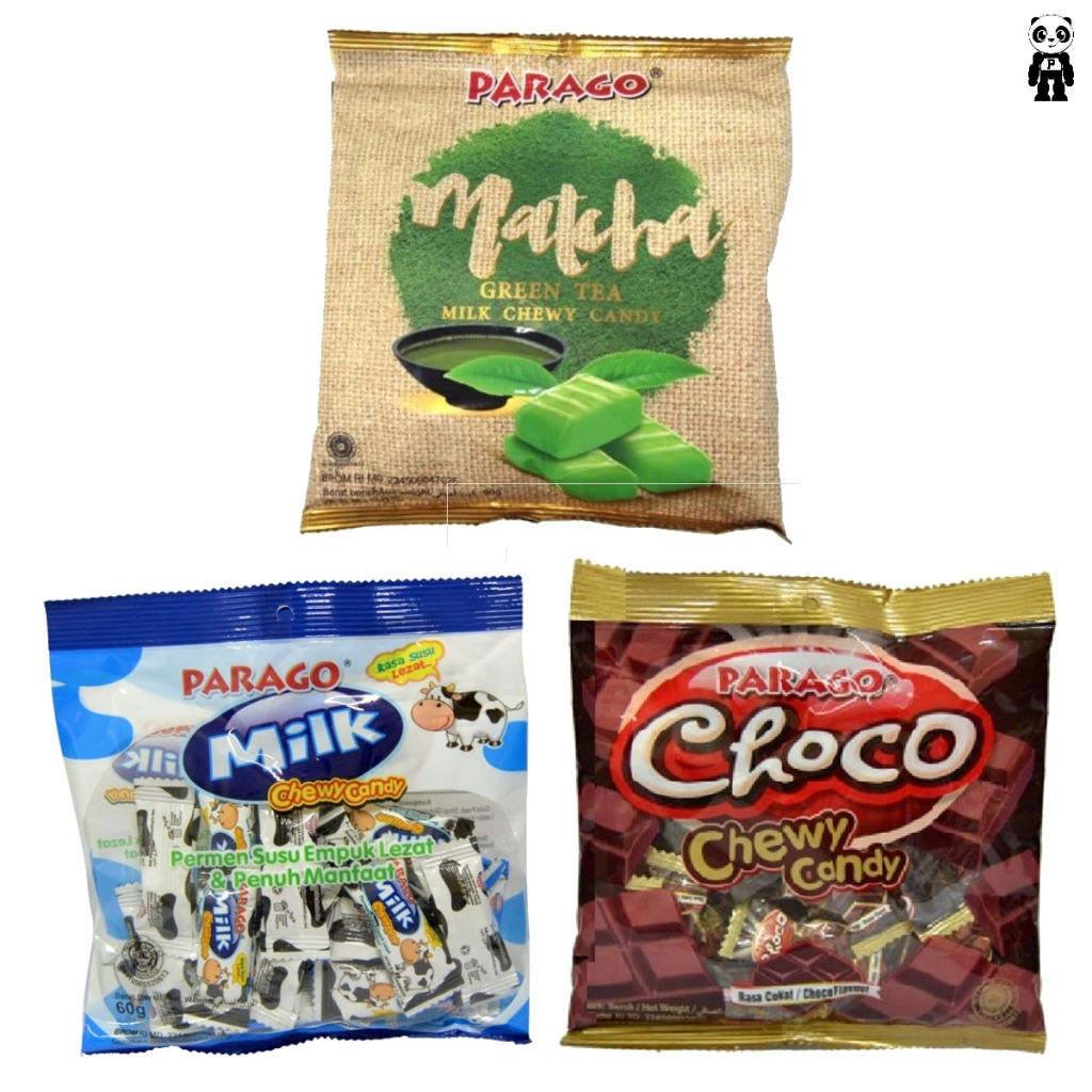 

Permen Parago Chewy Candy Permen Lunak Rasa Susu Coklat Matcha