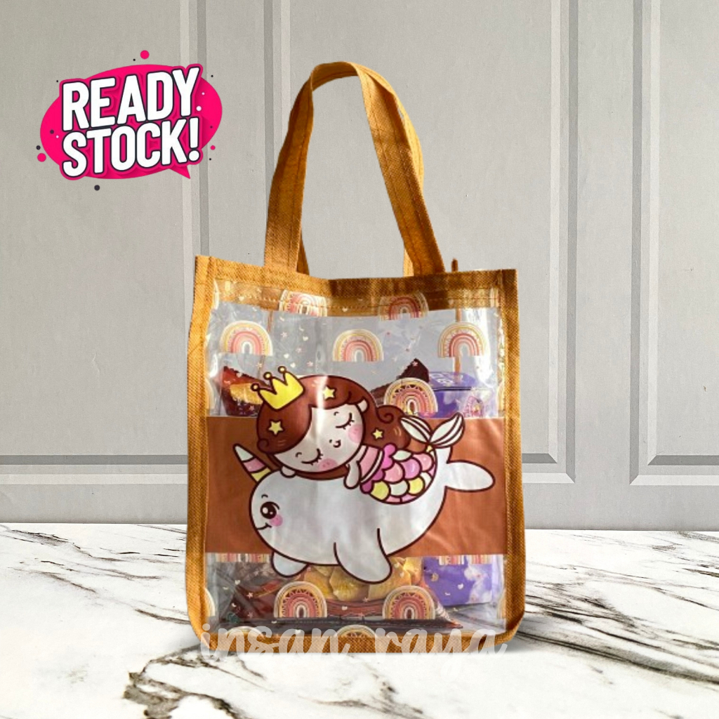 

READY STOCK TAS MIKA KARAKTER MERMAID/ SIAP KIRIM/ TAS ULANG TAHUN