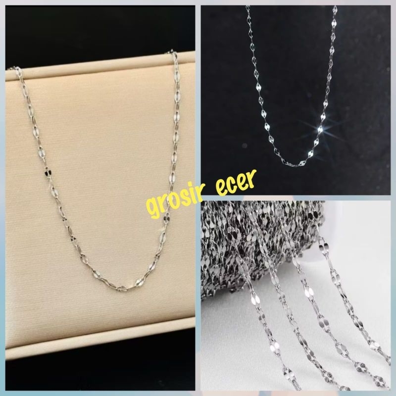 kalung monel anti luntur kalung rantai monel