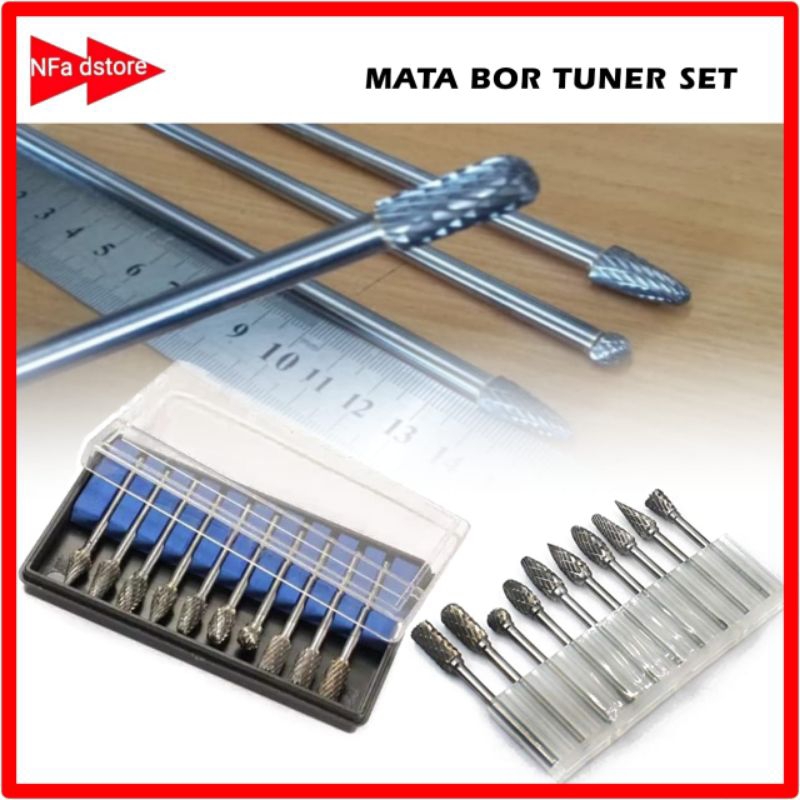 Mata Bor Tunner Bahan Baja Tungsten Carbide