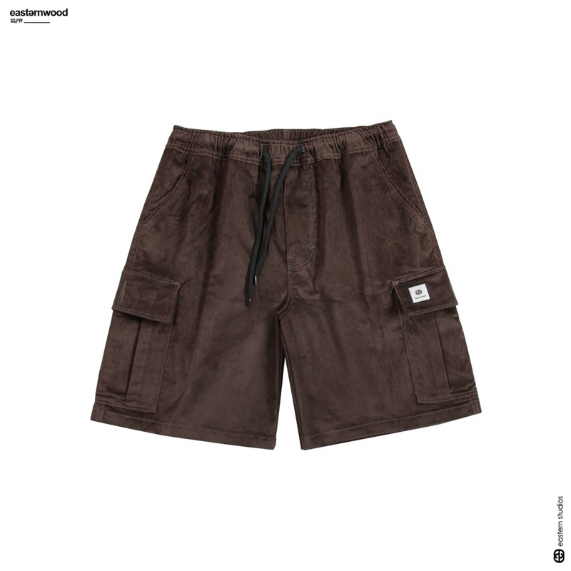 Celana Pendek Cargo Corduroy Short pants Corduroy Coklat Kopi